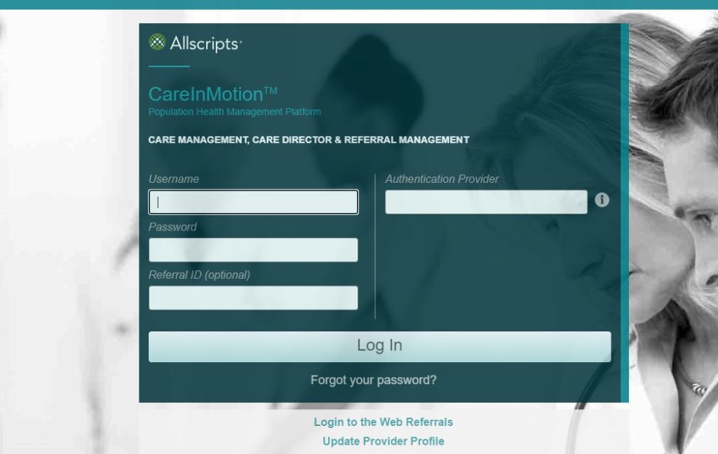 Allscripts Care Management Login