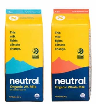 Free Neutral Organic Milk