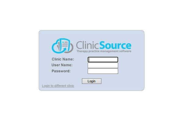 ClinicSource Secure Login