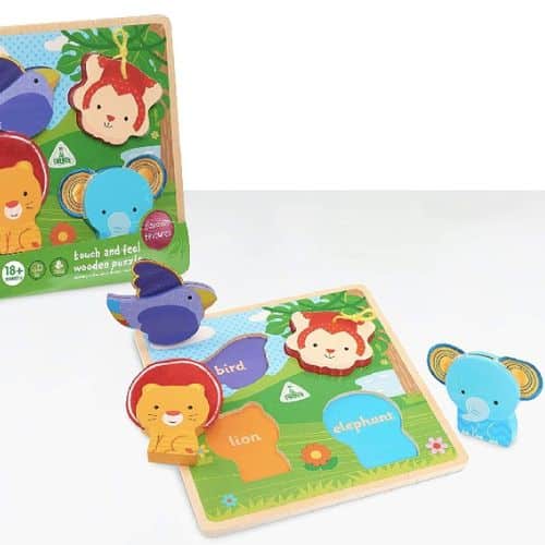 Amazon: Early Learning Centre Touch & Feel Wooden Puzzle $6.22.