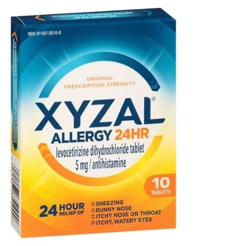 FREE Sample of Xyzal Allergy 24H!