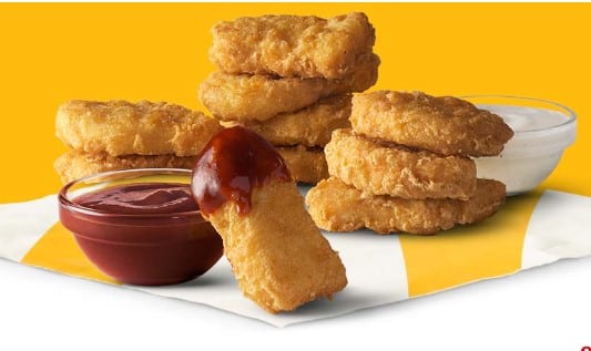 Free 10pc Chicken McNuggets at McDonald's!