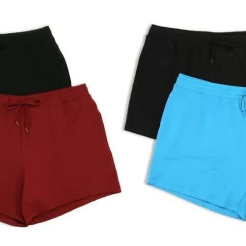 Women’s Plus-Size Knit Shorts 2-Pack ONLY $7 at Walmart.